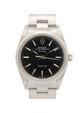 Rolex Watch Air King P Number BK BA Stainless Steel